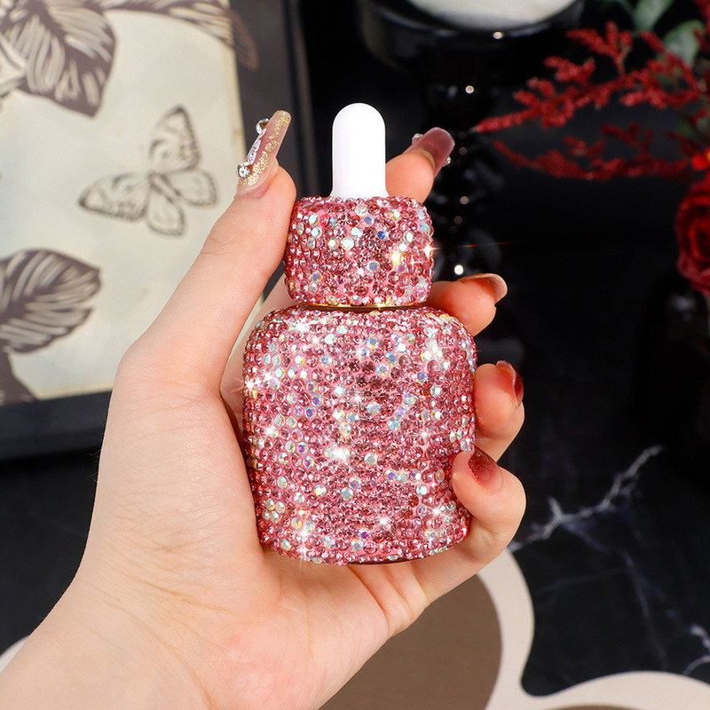 Luxury Skincare Bottles - Esencje podróżne w stylu light luxury,