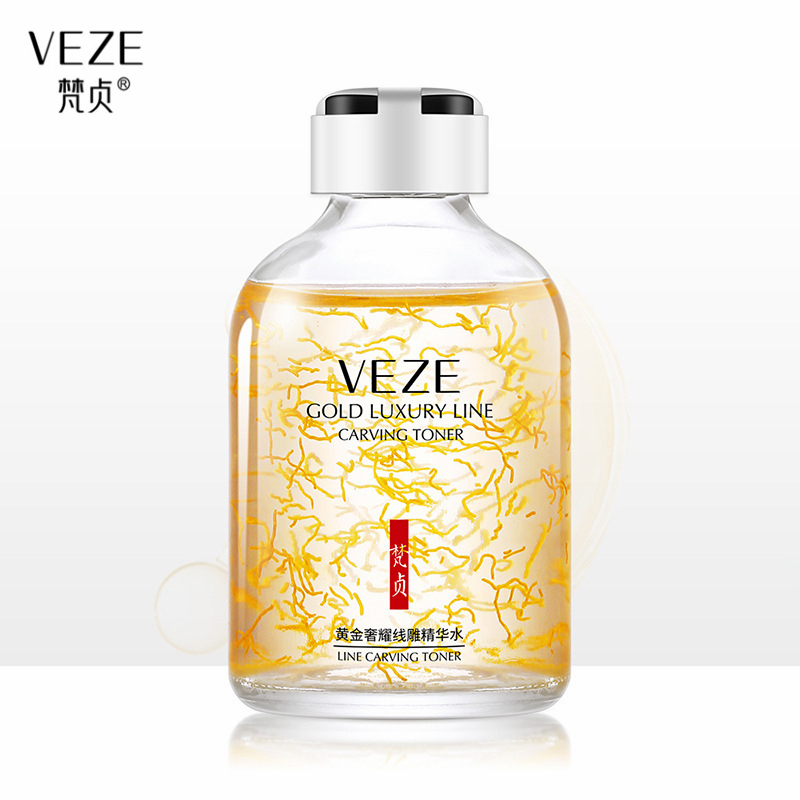 Luxury Skincare Serum - 24K złota luksusowa linia rzeźba Toner