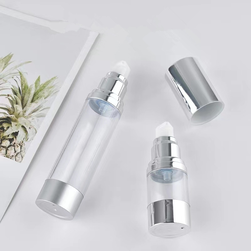 Jasny/matowa srebrna butelka p – Luxury Skincare Bottles recenzja i cena