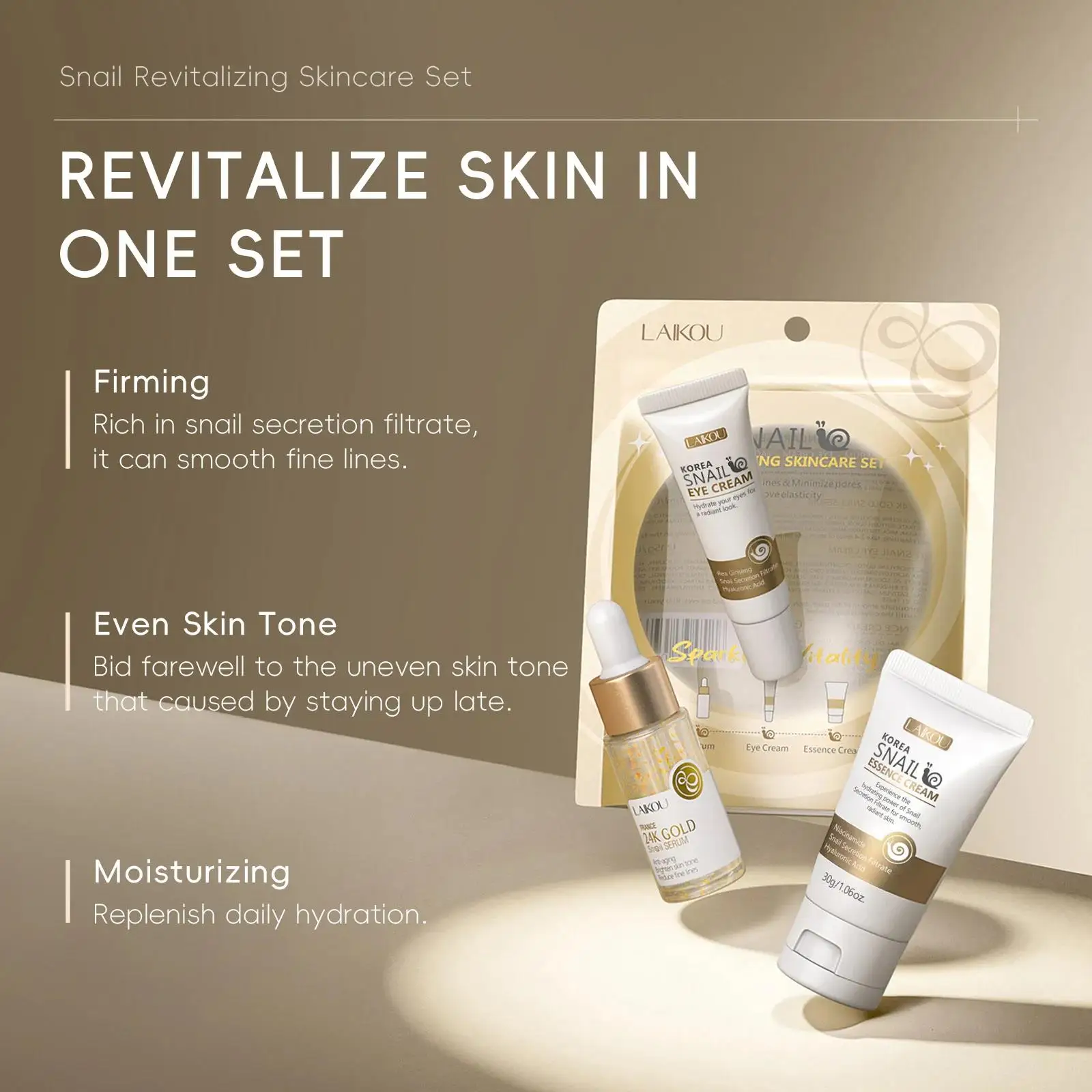 Zestaw serum, kremu pod oczy i – Luxury Skincare Serum recenzja i cena