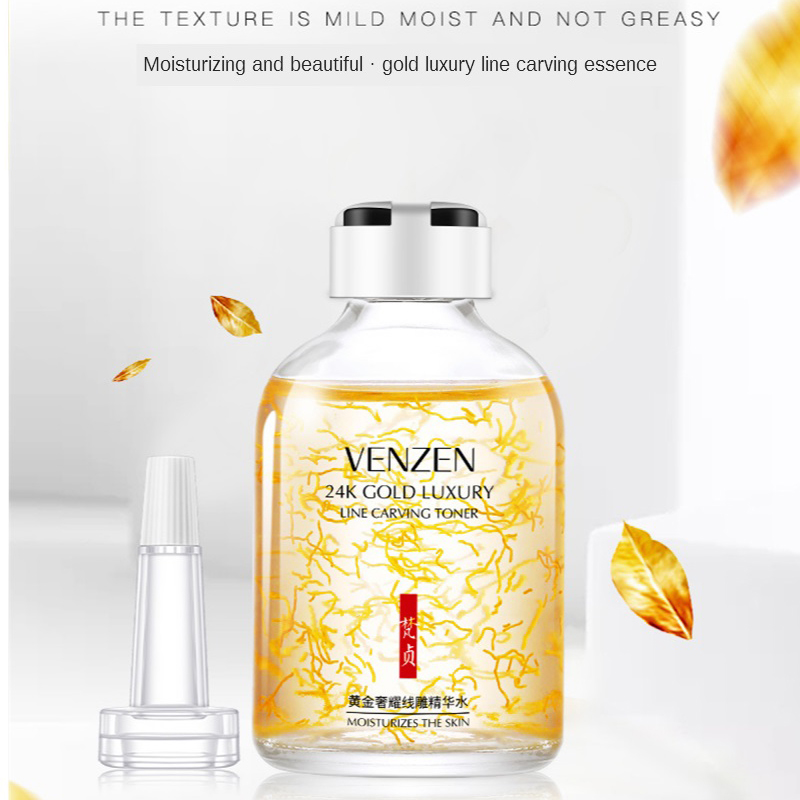 24K złota luksusowa linia rzeź – Luxury Skincare Serum recenzja i cena
