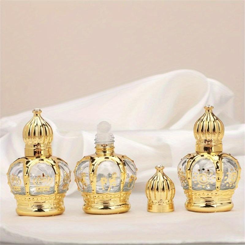 4 szt./zestaw Luksusowe złote  – Luxury Skincare Bottles recenzja i cena